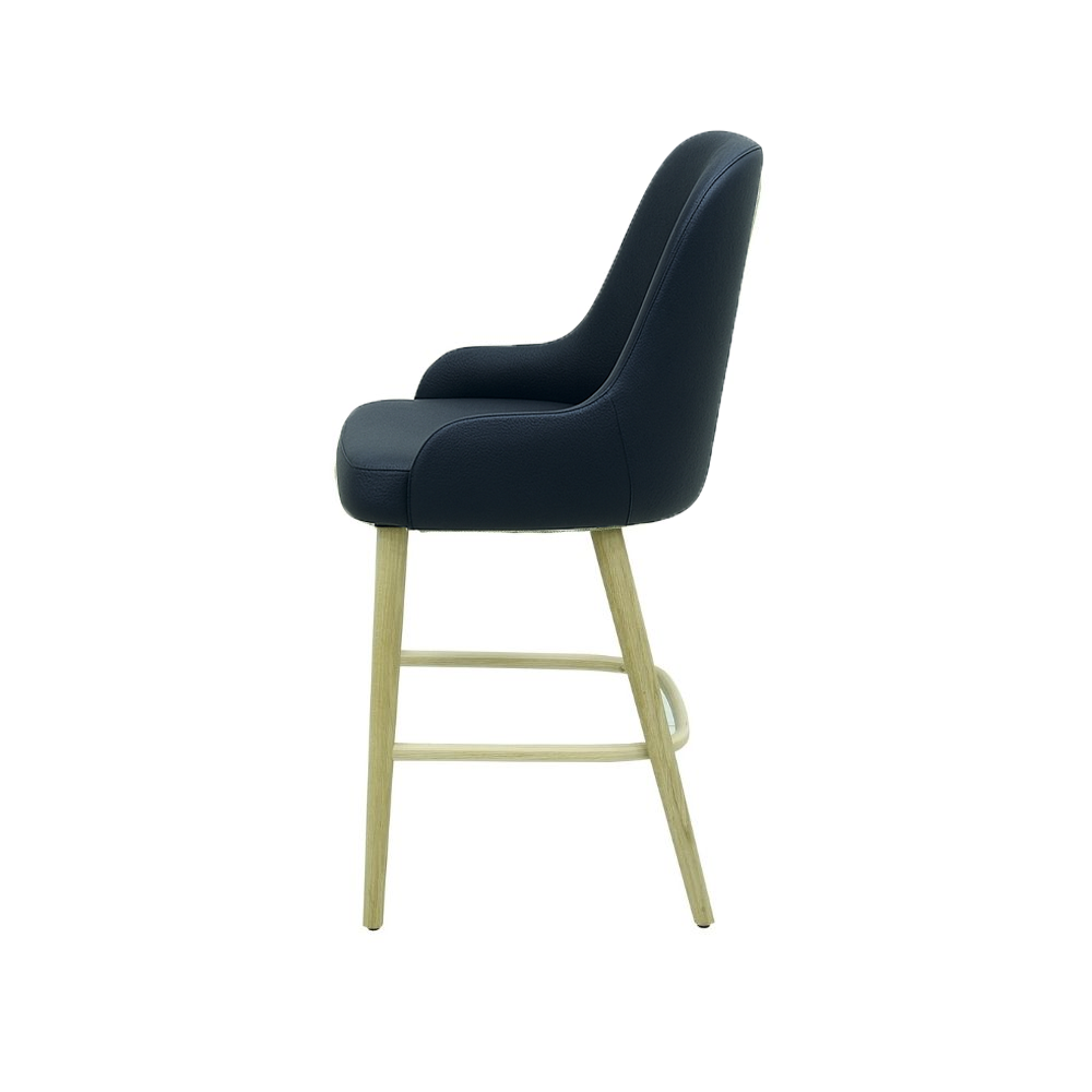 Scaun bar piele ALBA | model ROCCO