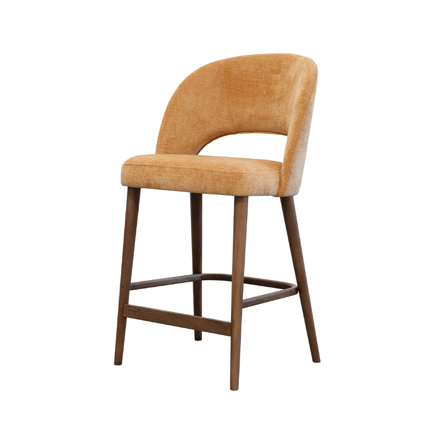 Scaun de bar din stofa | model DEXIS