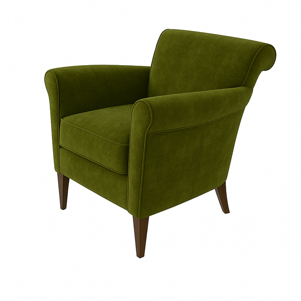 Fotoliu catifea VERDE | model TALI