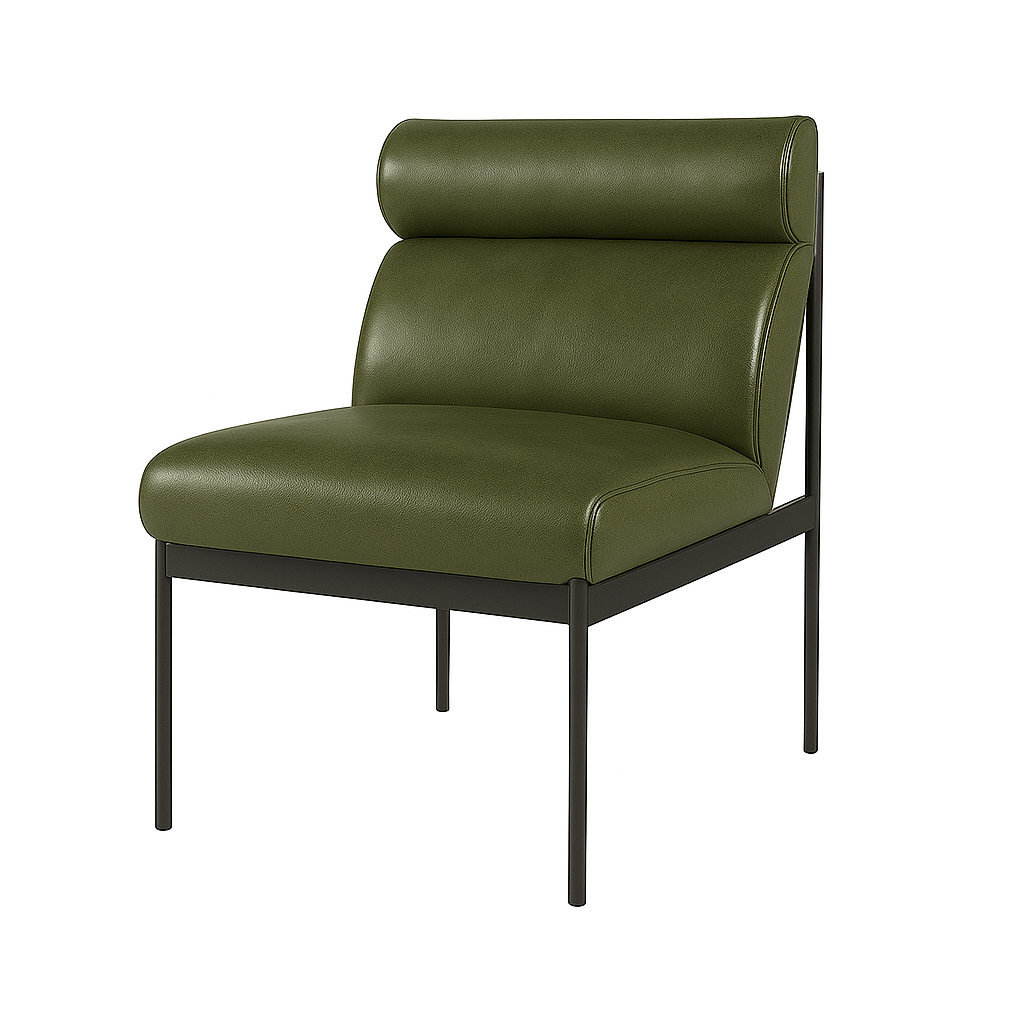 Fotoliu piele VERDE | model MELIMI