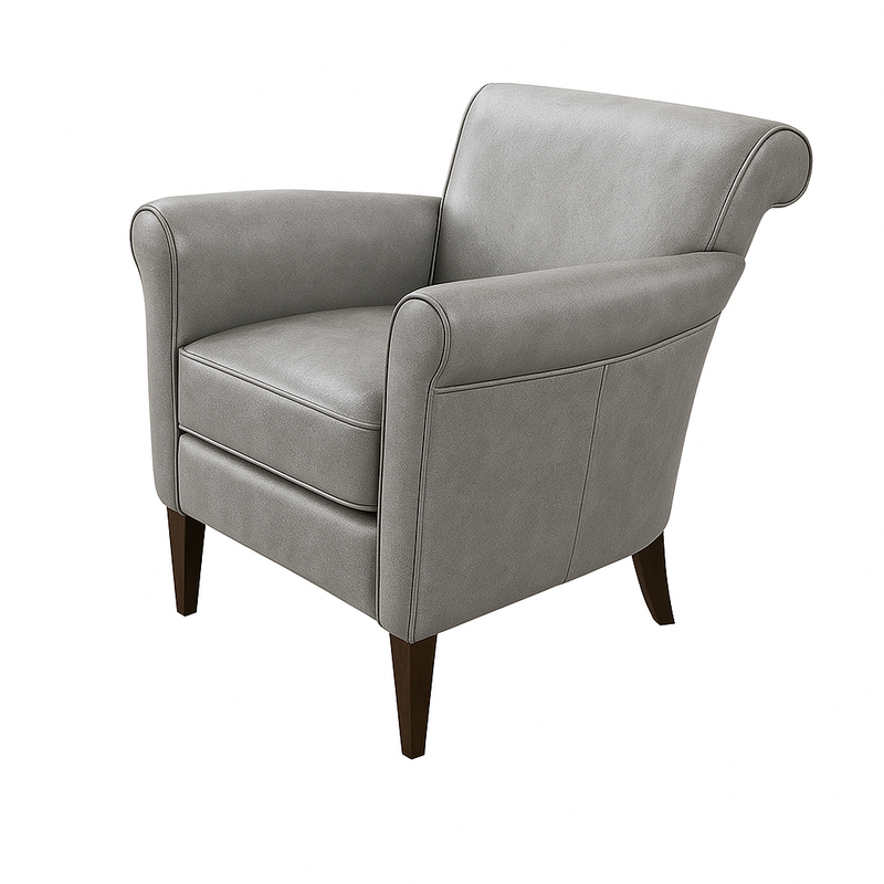 Fotoliu piele GRI | model TALI