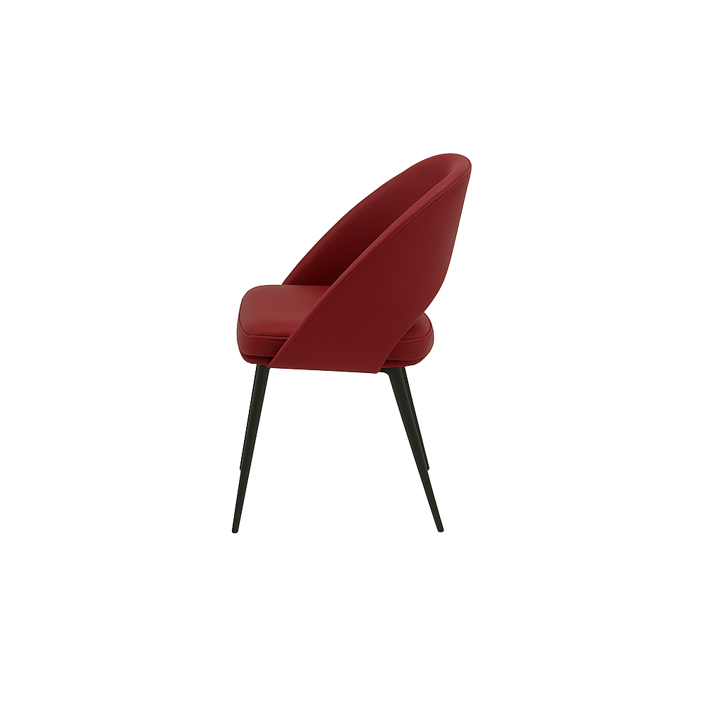 Scaun piele GALBENA | model LAVA