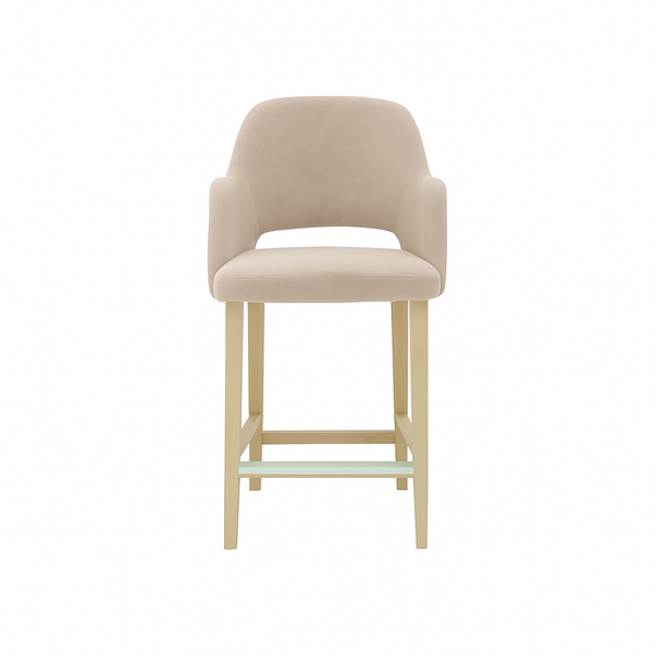 Scaun bar catifea | model APRIL