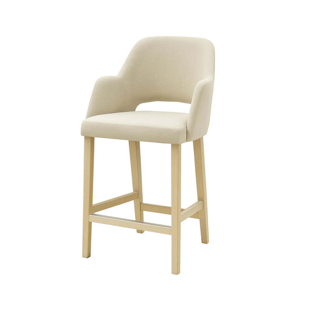 Scaun bar catifea | model APRIL