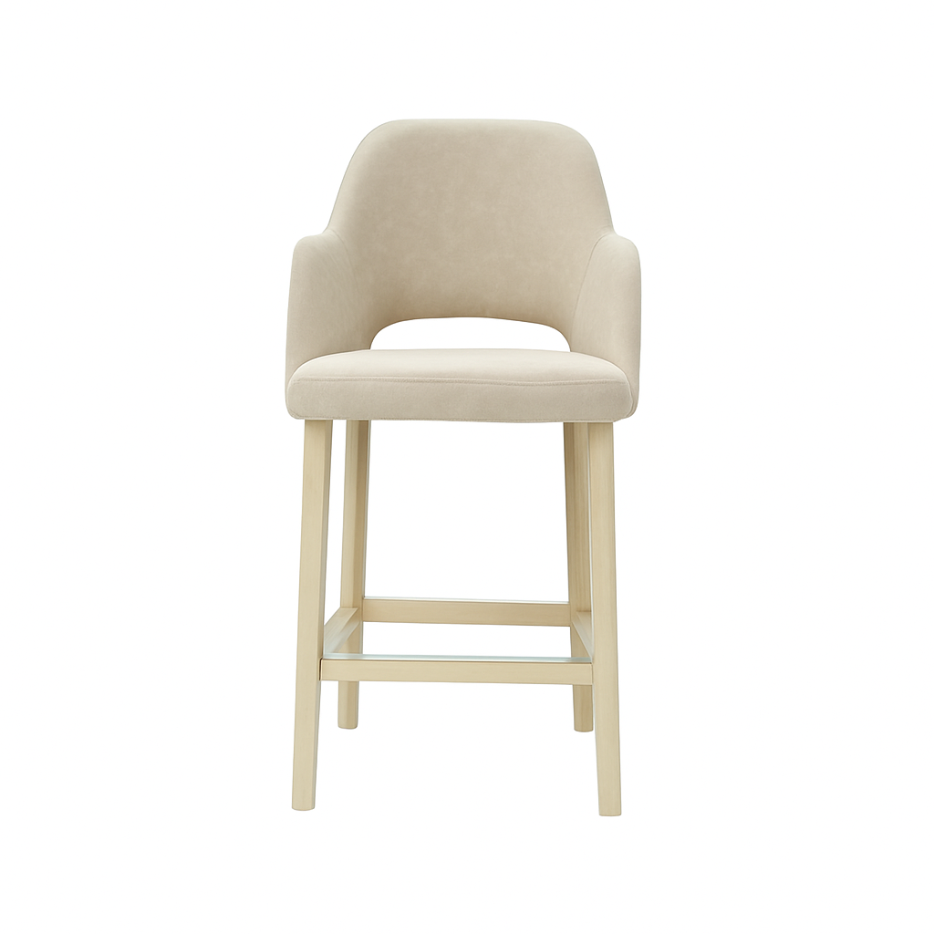 Scaun bar catifea | model APRIL