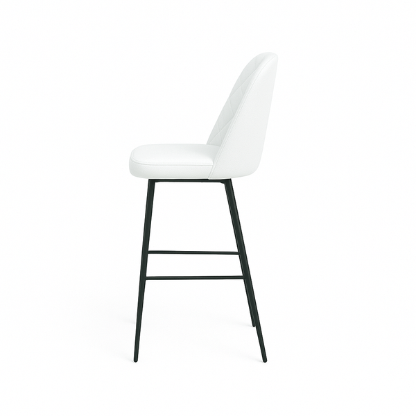 Scaun bar piele naturala BEJ | model FOX