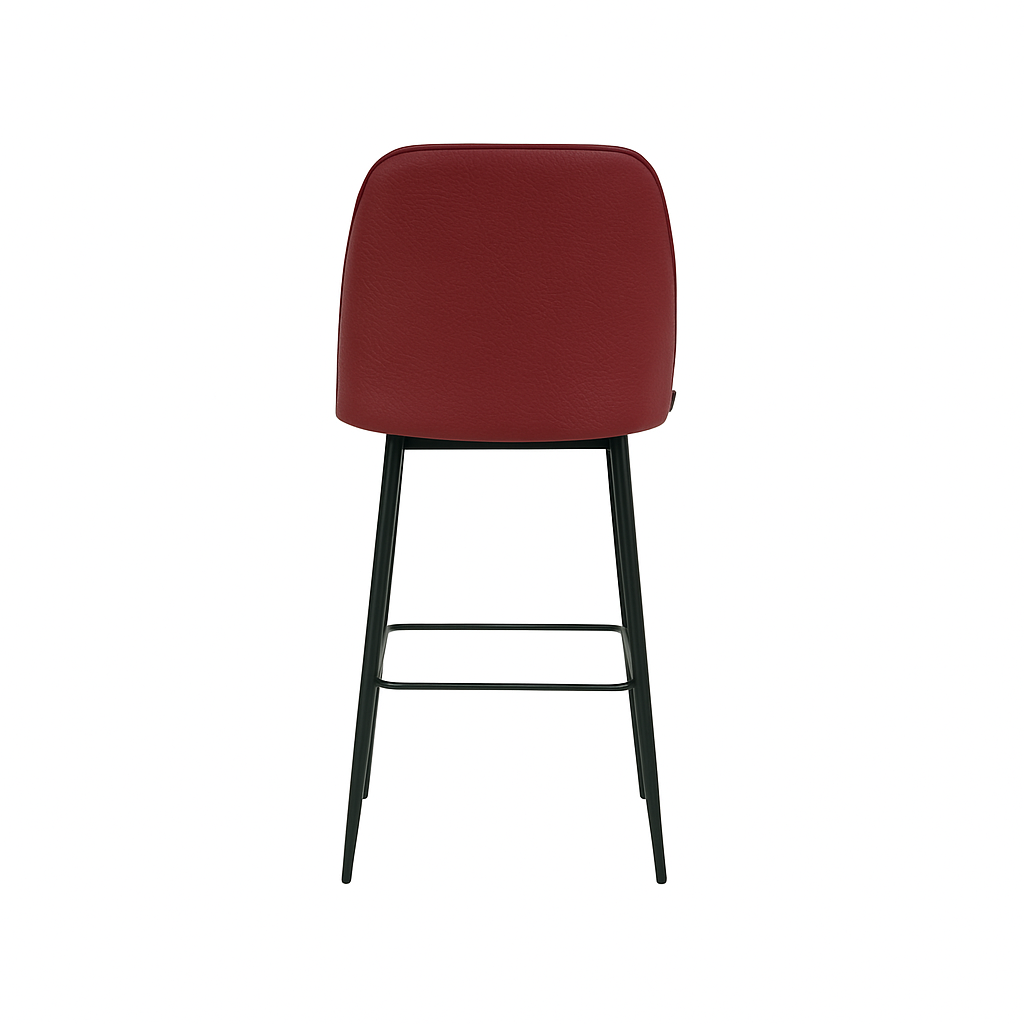 Scaun bar piele naturala BEJ | model FOX