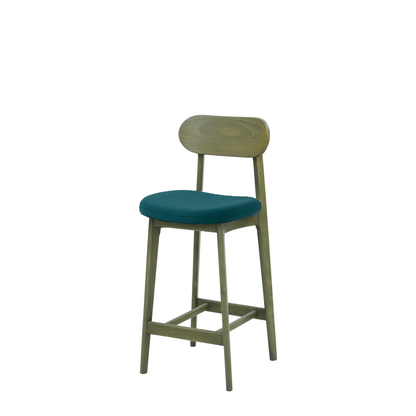 Scaun bar catifea BEJ | model CLEO