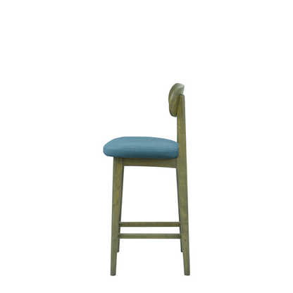 Scaun bar catifea BEJ | model CLEO