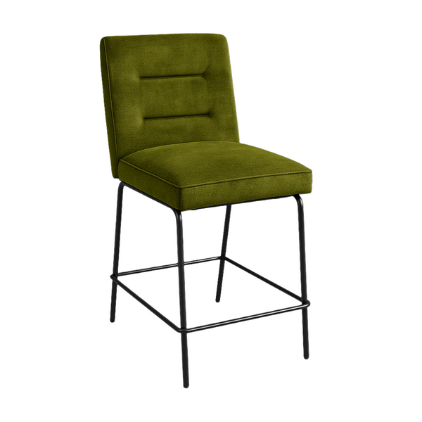 Scaun bar catifea VERDE model DAG