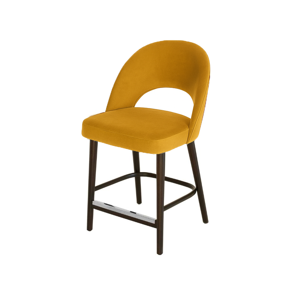 Scaun bar catifea VERDE | model EXPRES
