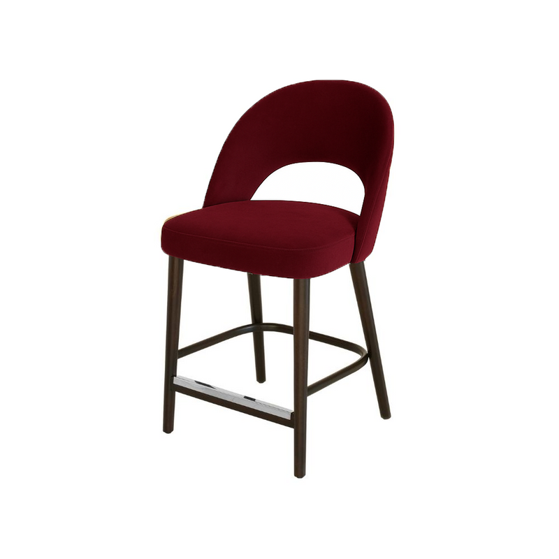 Scaun bar catifea BORDO | model EXPRES