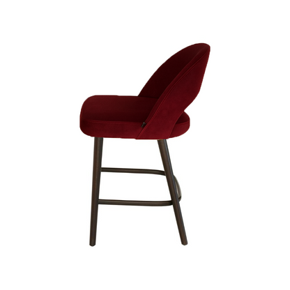 Scaun bar catifea ROZ | model EXPRES