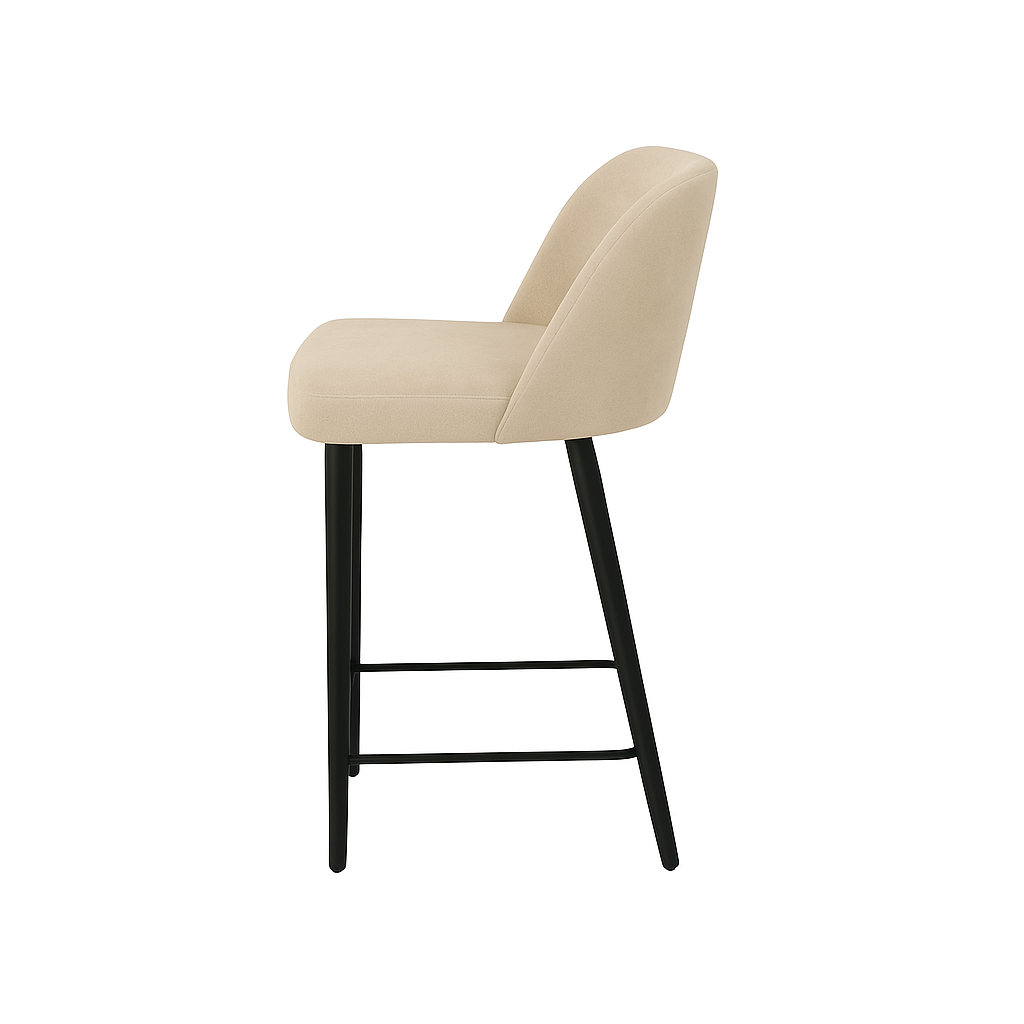 Scaun insula catifea BEJ | model IVA