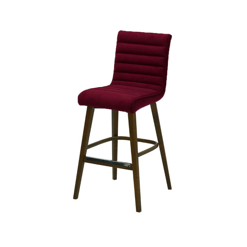 Scaun bar catifea | model RIGA