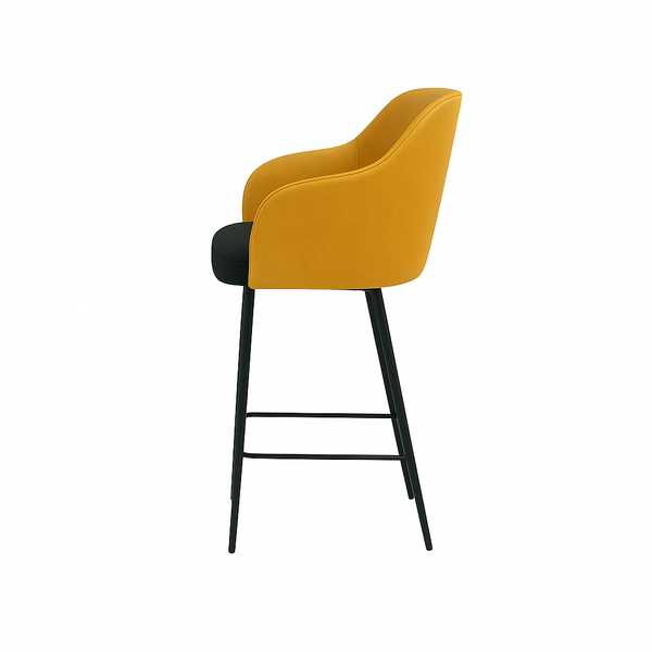 Scaun bar piele BEJ | model ALEX