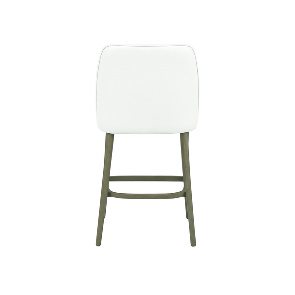 Scaun bar piele naturala BEJ | model GINA