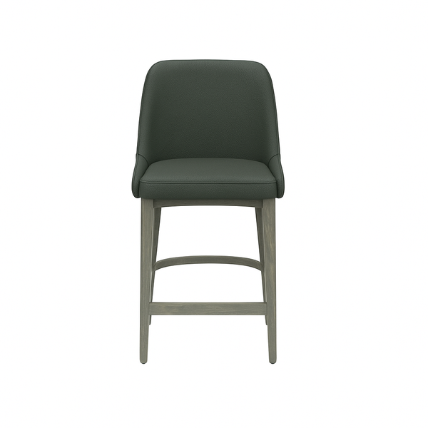 Scaun bar piele naturala BEJ | model GINA