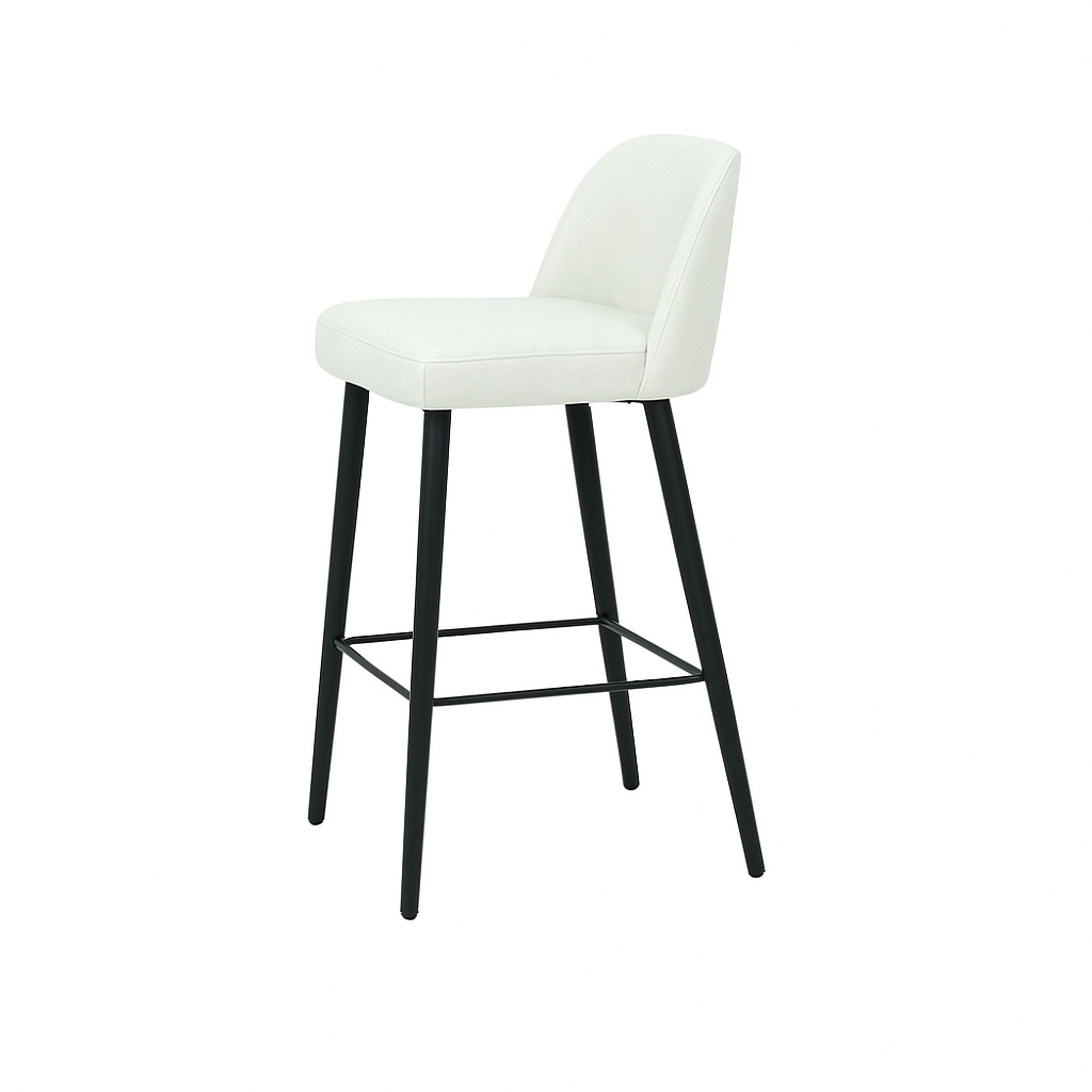 Scaun bar piele BEJ | model IVA