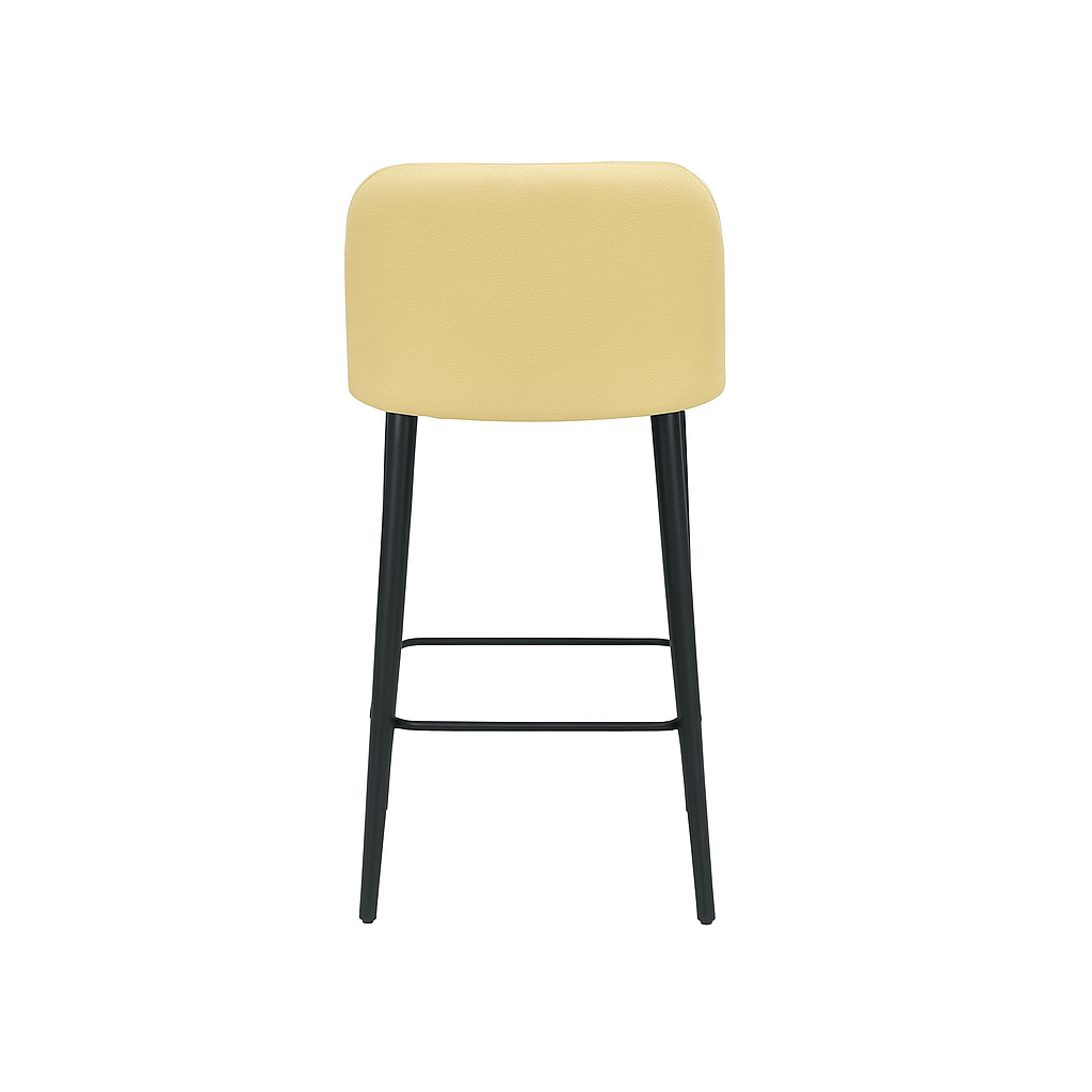 Scaun bar piele VERDE | model IVA