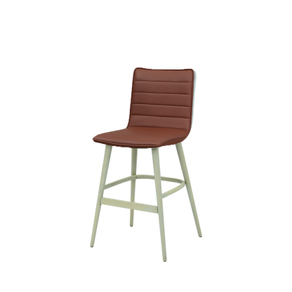 Scaun bar piele BORDO | model NIZZIE