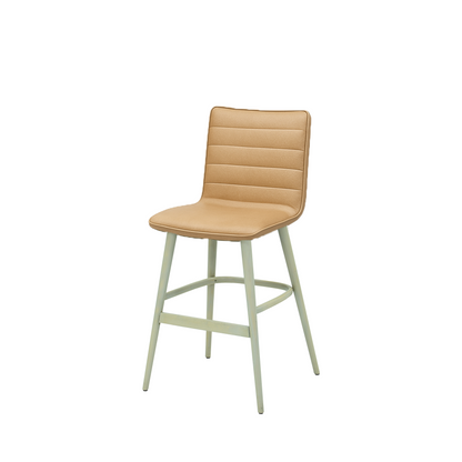 Scaun bar piele VERDE | model NIZZIE