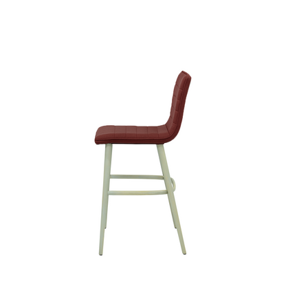 Scaun bar piele BEJ | model NIZZIE