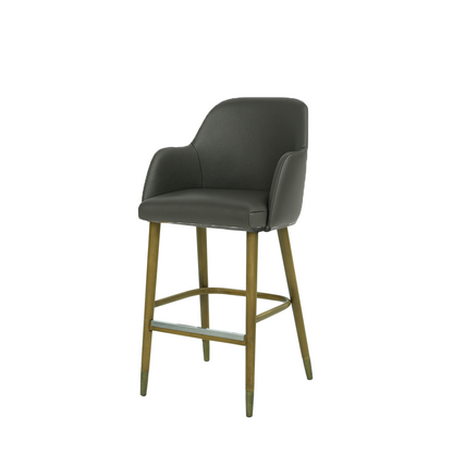 Scaun bar piele BORDO | model PINO
