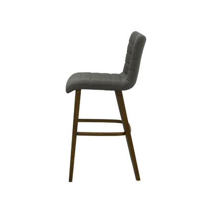 Scaun bar piele naturala MARO | model RIGA
