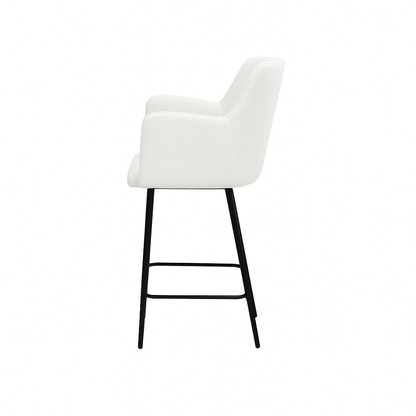 Scaun bar piele VERDE | model SIGMA