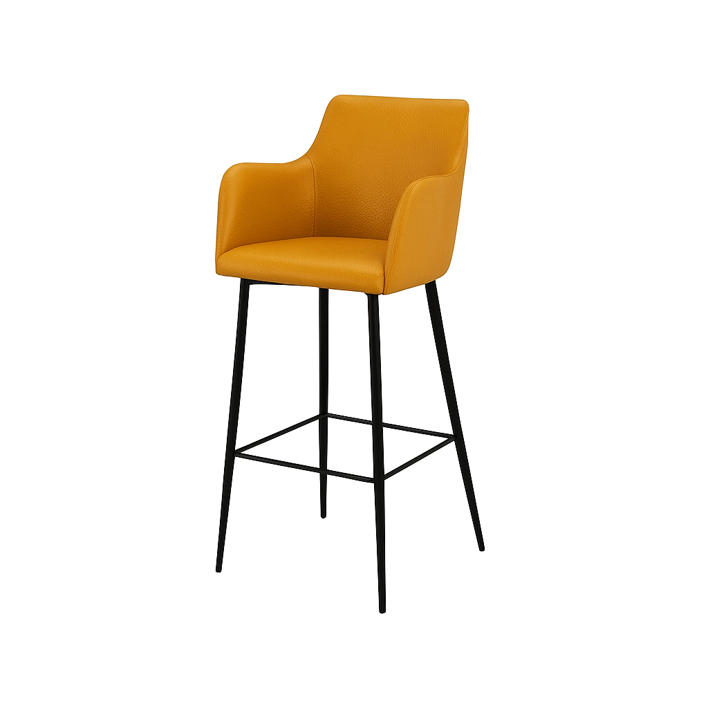 Scaun bar piele BEJ | model SINDY