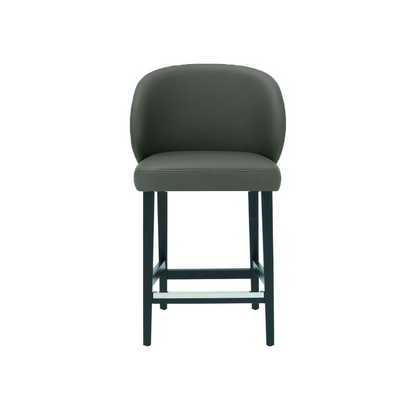 Scaun bar piele naturala ALBASTRA | model CAPRICE