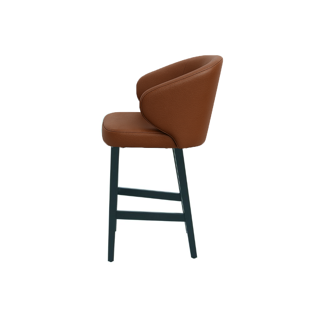 Scaun bar piele naturala ALBA | model CAPRICE