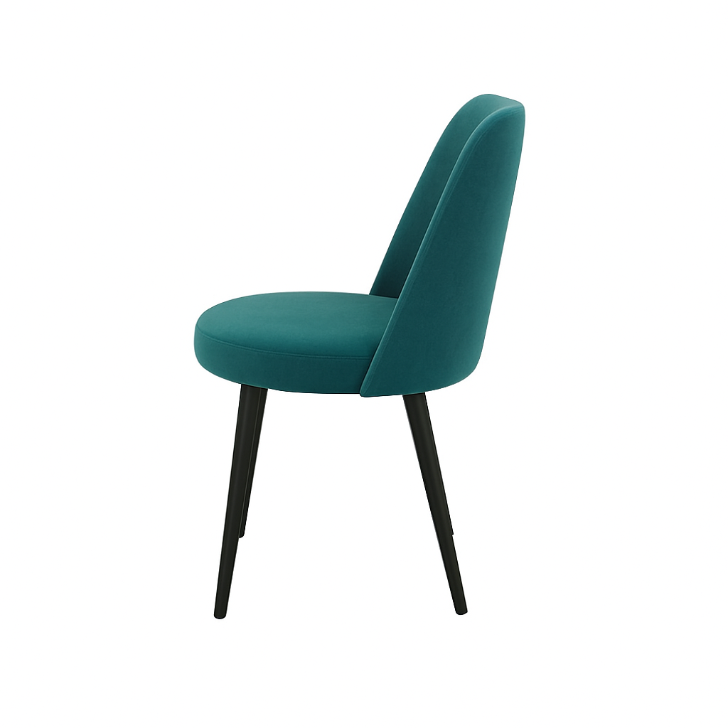 Scaun catifea ROZ | model ELA