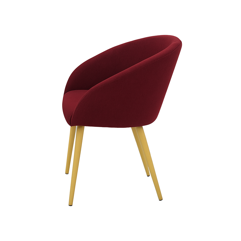 Scaun catifea ROZ | model IBIS