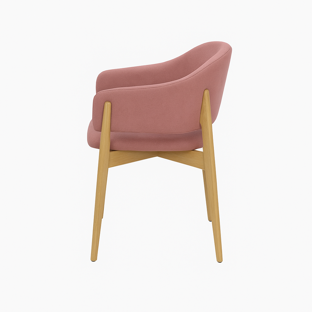 Scaun catifea TURCOAZ | model ALMA