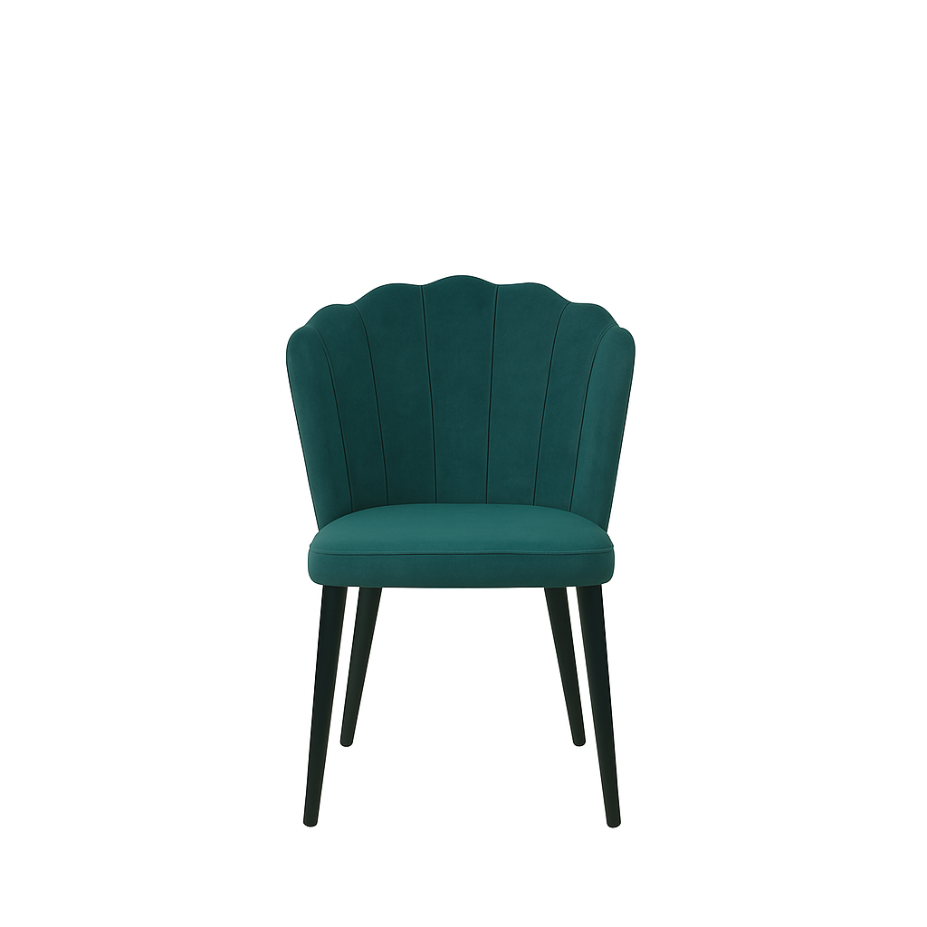 Scaun catifea GALBENA | model ARIA