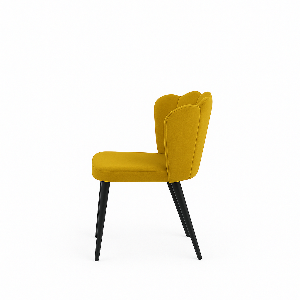 Scaun catifea VERDE | model ARIA