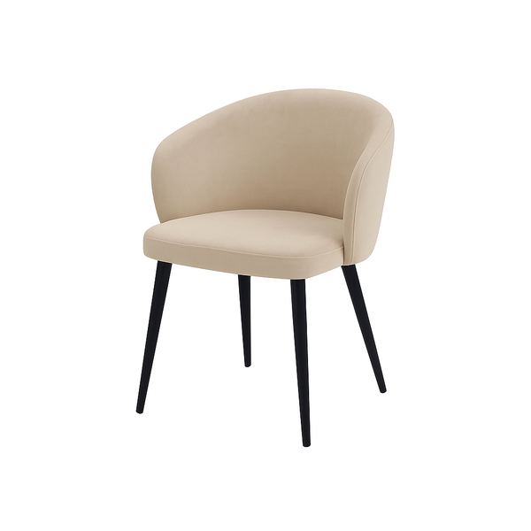 Scaun catifea BEJ | model CAPRISO