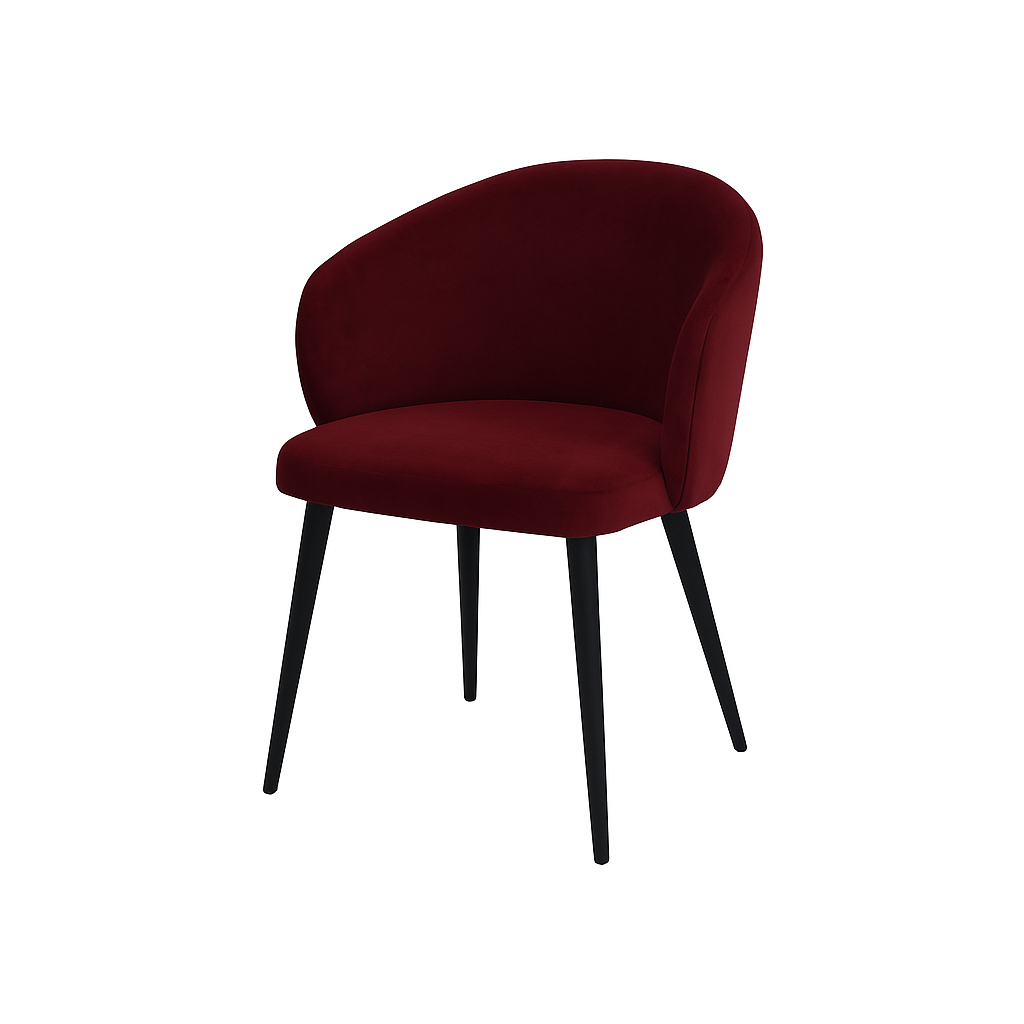 Scaun catifea VERDE | model CAPRISO