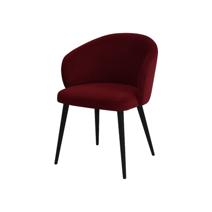 Scaun catifea GALBENA | model CAPRISO