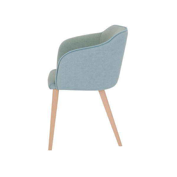 Scaun catifea BEJ | model CROCO