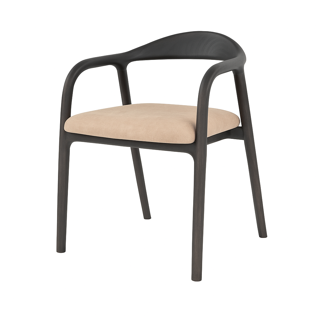 Scaun catifea BEJ | model ELMO