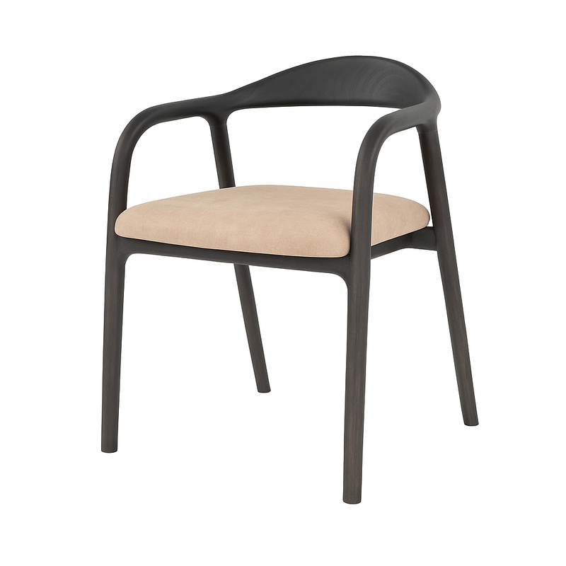 Scaun catifea BEJ | model ELMO