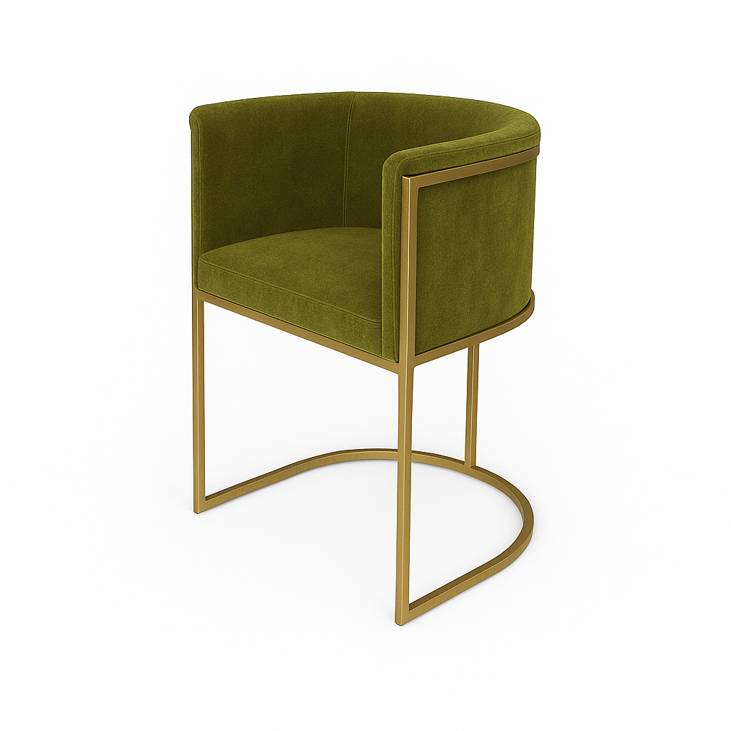 Scaun catifea GRI | model ENRI