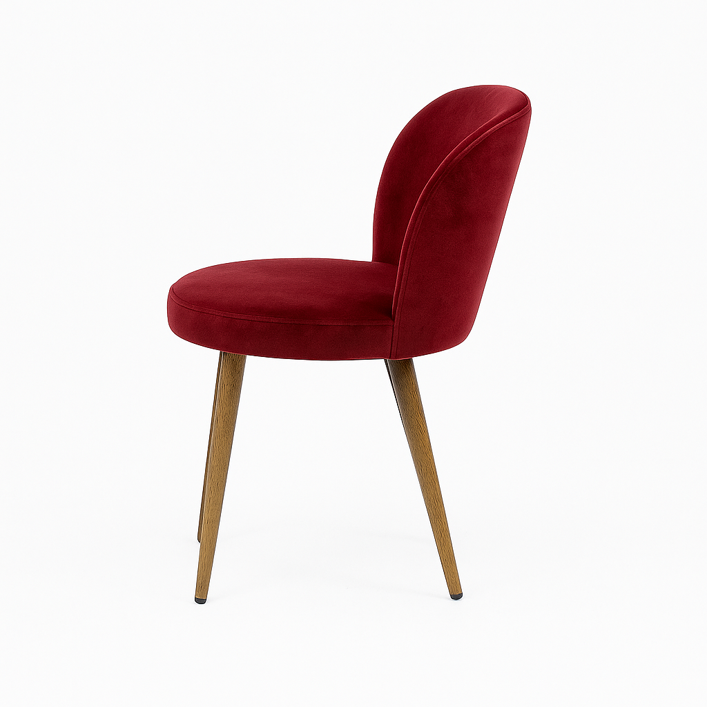 Scaun catifea BORDO | model SAM