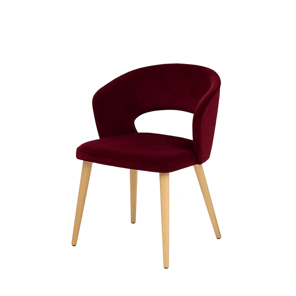 Scaun catifea BORDO | model THOMAS