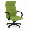 Scaun ergonomic catifea VERDE | model OMEGA P