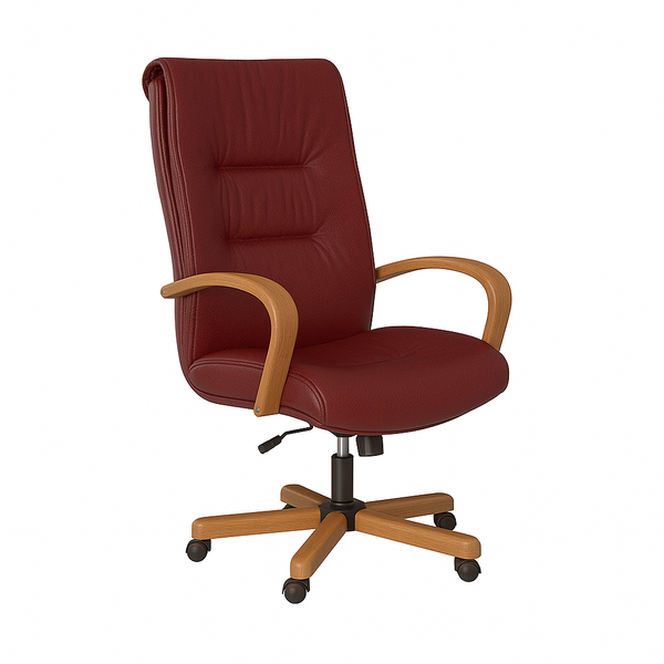 Scaun ergonomic piele ROSIE | model BIG STAR P