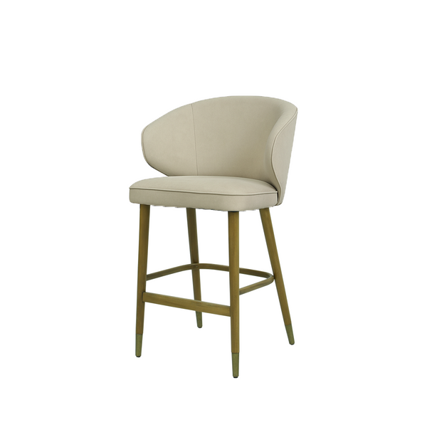 Scaun insula catifea BEJ | model CAPRICE